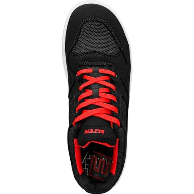 Elten Sicherheitshalbschuh FUN Lakers Black Low, S1P, Gr. 41 - Strapazierfähiges Obermaterial mit wasserabweisender Vorbehandlung, atmungsaktives Funktionsfutter, rutschfeste PU-Laufsohle – Bild 6