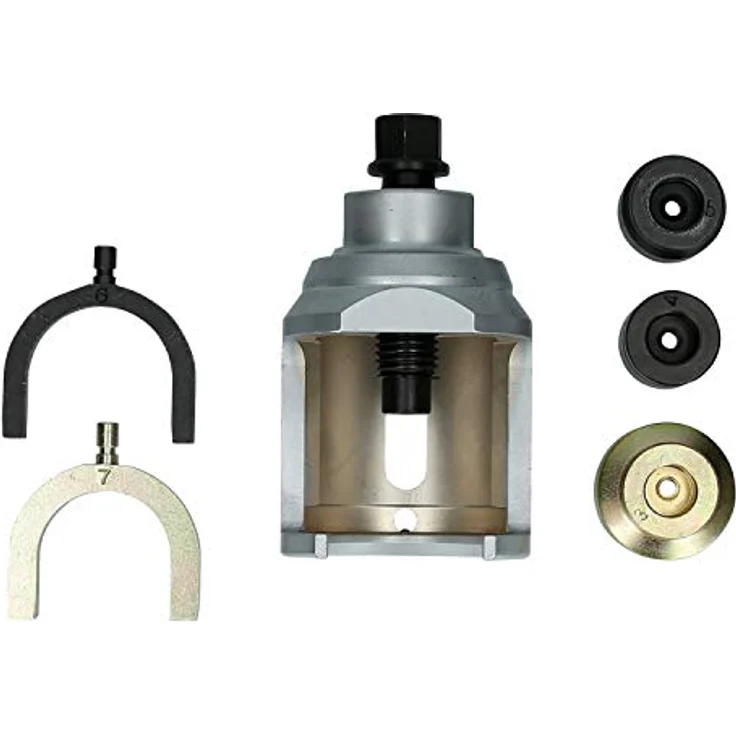 BRILLIANT TOOLS Traggelenk-Werkzeug-Satz BT661050, 6-tlg. für VW T4, inklusive Druckstücken und stabilen Transportkoffer – Bild 11