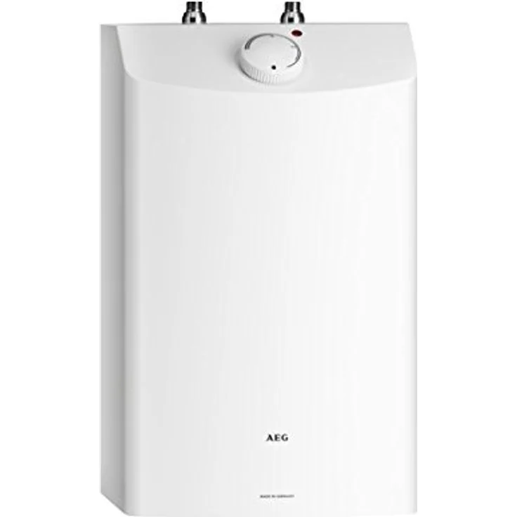 AEG DKU druckfester Kleinspeicher 10 Liter, 2 kW für zwei Zapfstellen, Untertisch, stufenlose Temperaturwahl 35-82 °C, steckerfertig, 229481 – Bild 1