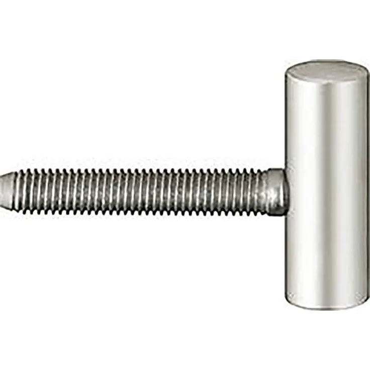 Simonswerk Türband-Flügelteil Variant V 0020 für gefälzte Türen, Band ø 15 mm, vernickelt