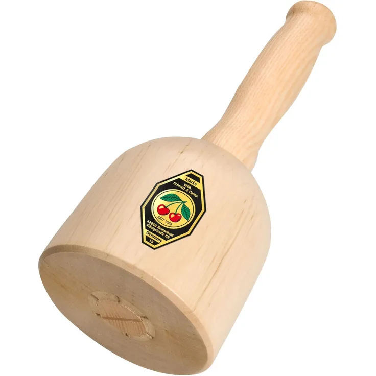 Kirschen Hammer KIRSCHEN Bildhauerklüpfel mit Weißbuchenkopf & Eschenstiel 80mm, Made in Germany