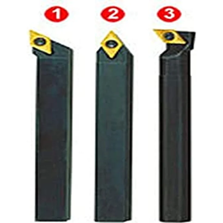PROXXON INDUSTRIAL Bohrer- und Bitset 24556, Stahlhalter-Satz mit Hartmetall-Wendeplatten, inkl. 3 Haltern und Reserveplatten – Bild 2