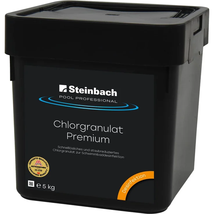 Steinbach Pool Professional Chlorgranulat Premium 56%, schnelllöslich, 5 kg