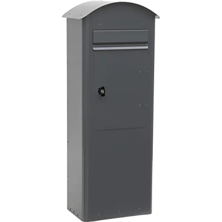SafePost Sicherheitsbriefkasten, SP 70-5 Combi anthrazitgrau