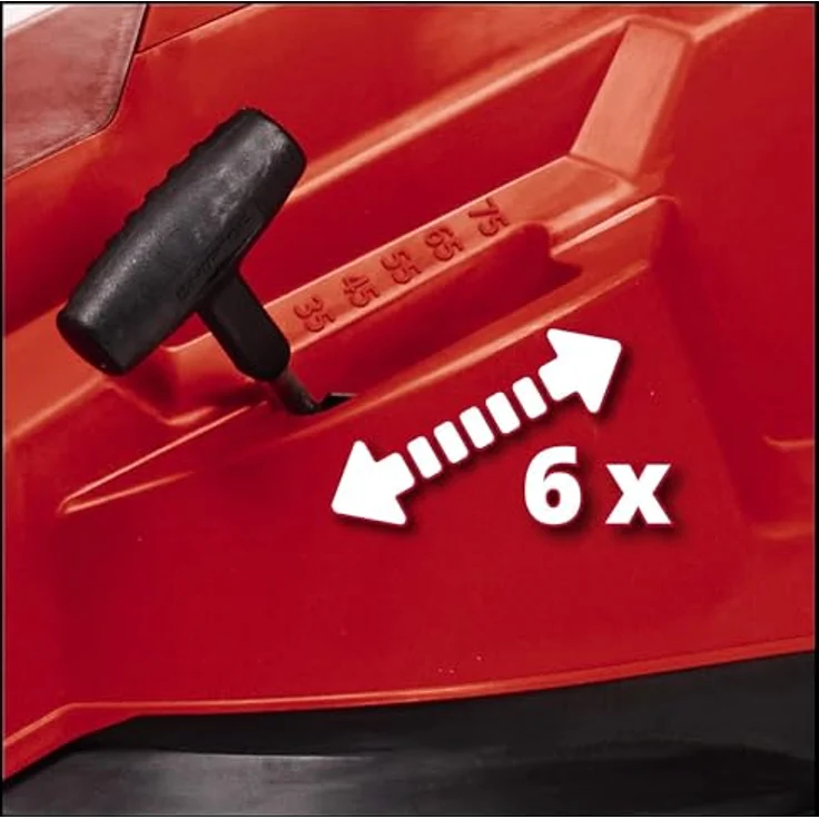 Einhell GP-CM 36/41 Li, 18V Akku-Rasenmäher mit 2x4 Ah Akkus, 41 cm Schnittbreite, bürstenloser Motor, 6-stufige Schnitthöhenverstellung – Bild 7