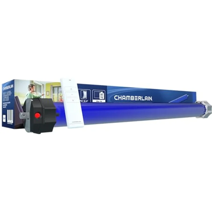 Chamberlain Markise Chamberlain RPD40ER-10 Funk-Rohrmotor-Set 60 mm 80 kg 275 W 40 Nm, für 60 mm Ø Achtkantwelle, automatische Hinderniserkennung – Bild 4