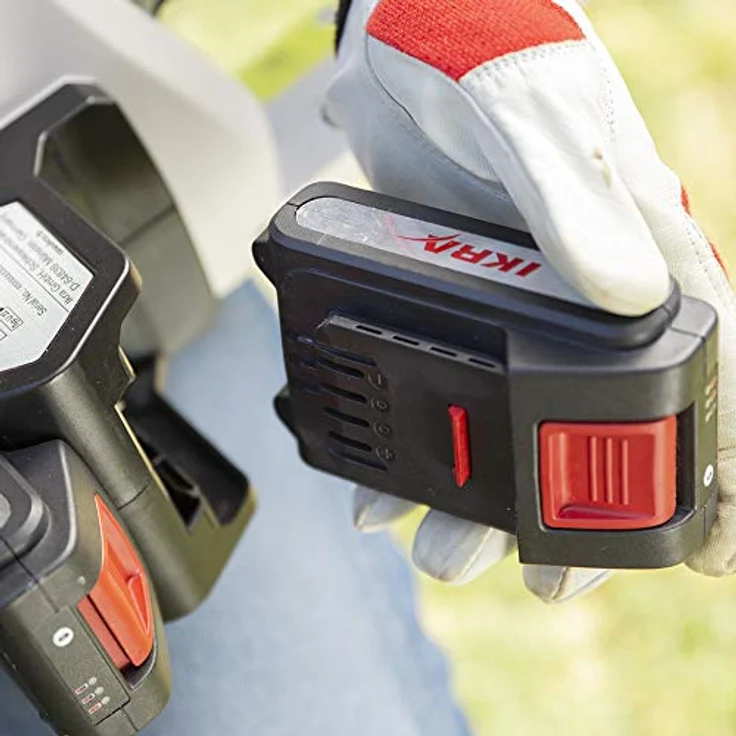 IKRA 20V 2,0Ah Li-Ion Akku Typ LI 22, Ersatzakku für Gartengeräte mit LED-Display – Bild 4