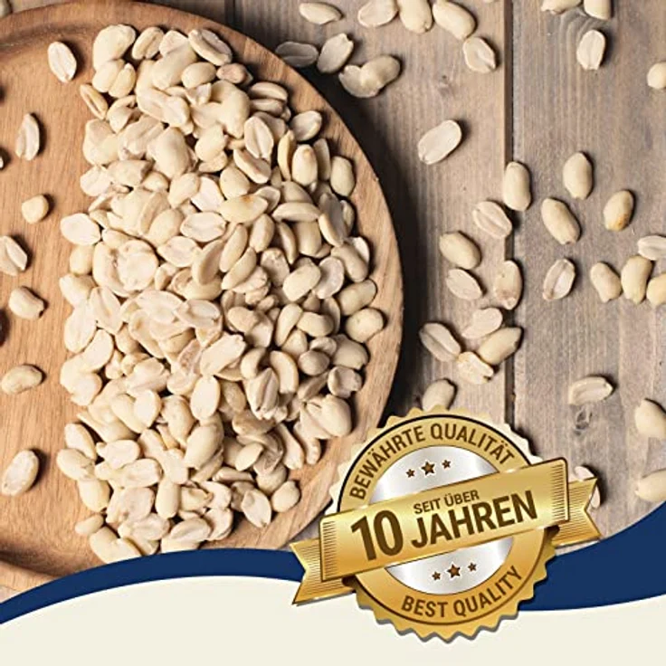 Lyra Pet® | 10 kg Erdnusskerne Splits | Wildvogelfutter Ganzjährig | Nährstoffreiches Streufutter | Energiespender für Alle Wildvögel | Erdnüsse ohne Schale | Vogelfutter für Sommer und Winter – Bild 4