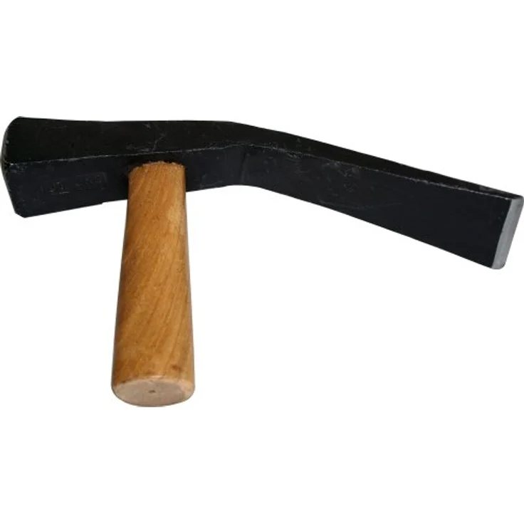 Haromac 30175250 Pflasterhammer 1500 g, Rheinische Form, geschmiedet, mit Hartholz-Stiel - Preisvergleich – Bild 2