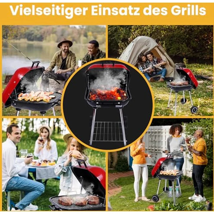 Extralink Holzkohlegrill Home GL-624 – Bild 7