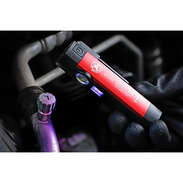 BGS Diy 85349 | COB-LED/UV-Aluminium-Handleuchte | 1 W, extrem kompakt, magnetischer Halteclip, inkl. Micro-USB Ladekabel - Preisvergleich – Bild 4
