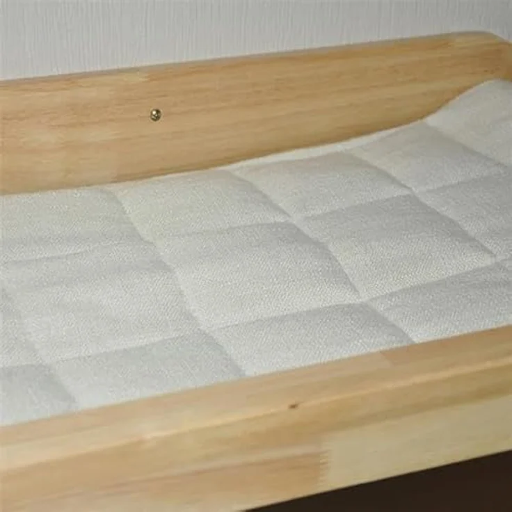 nanook Katzen Wandliegeplatz Wand Katzenliege Hängematte Katzenbett Kletterwand - 60 cm - zur Wandmontage, naturfarben - Preisvergleich – Bild 5