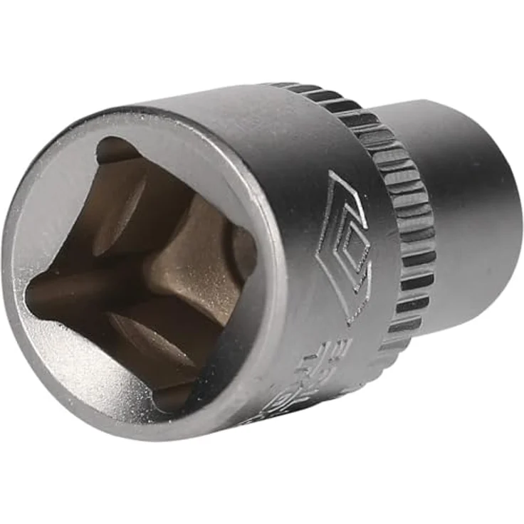 Brilliant Tools Bit- und Steckschlüsselset Torx-E-Stecknuss E10, 1/4" (6,3 mm) Innenvierkant-Antrieb, matt verchromt – Bild 3