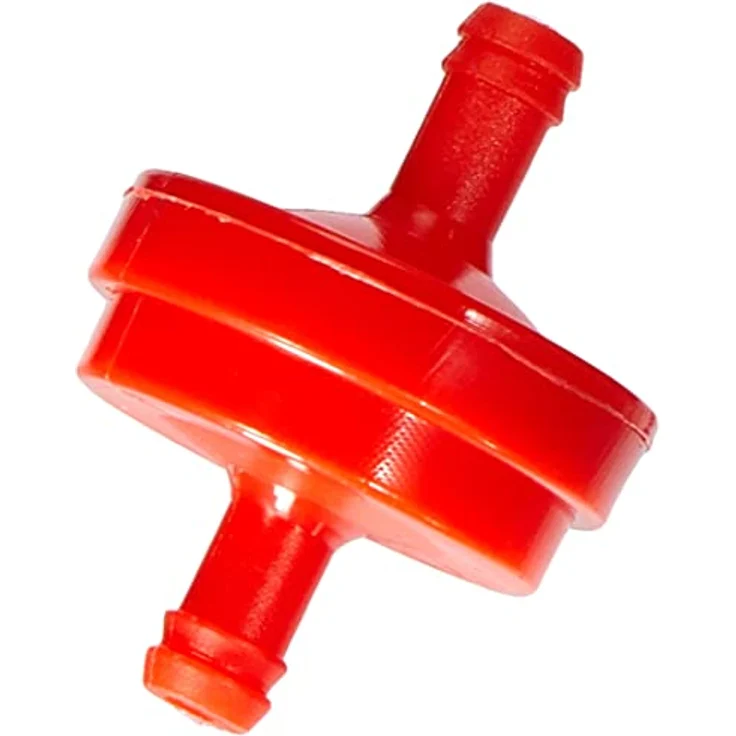 Ratioparts p.f. Briggs & Stratton Motoren mit Benzinpumpe Kraftstofffilter Durchmesser 7,7 mm rot, – Bild 3