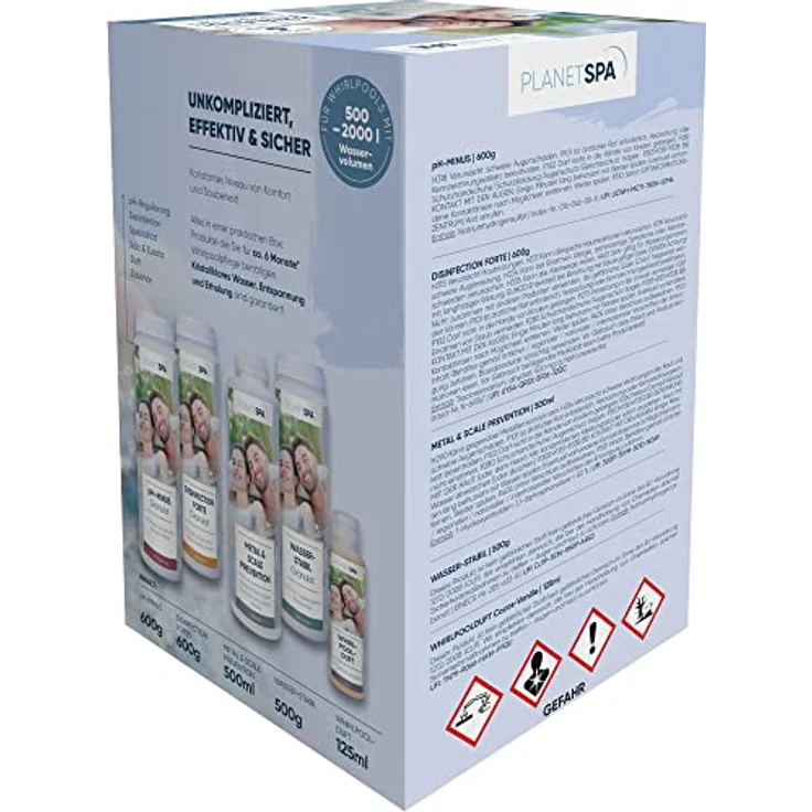 mediPOOL Whirlpool-Pflege-Set 7-teilig, Komplettset für saubere Whirlpools, ideal für Einsteiger und Anfänger – Bild 4