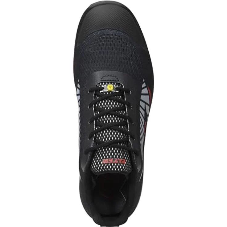 ELTEN LARKIN XXSports Low ESD S1PS Sicherheitsschuh, schwarz-grau, atmungsaktiv, gepolsterte Lasche, PU-Sohle WELLMAXX SPORTS – Bild 6