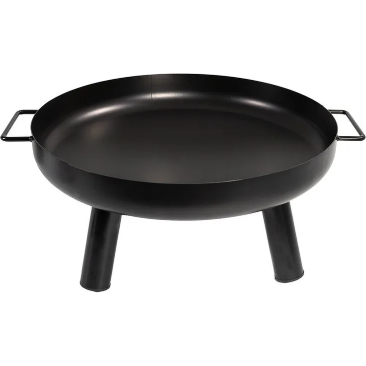 Lemodo Feuerschale 60 cm Durchmesser, Feuerstelle für Außenbereich, Einfache Handhabung, Vielseitig Nutzbar, Verlängerung der Gartensaison
