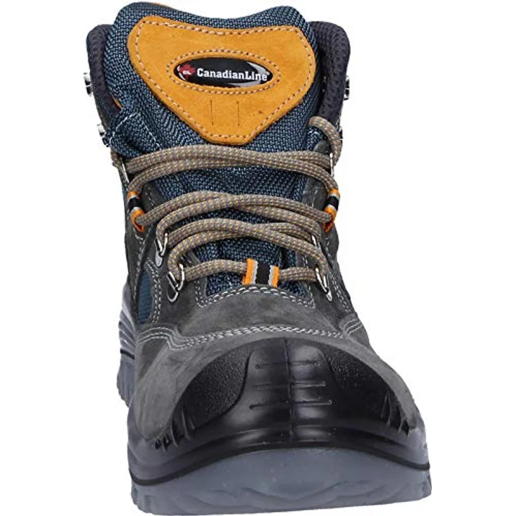 Arnold Potthoff CanadianLine CL Sherpa S1 Sicherheitsschuhe grau/blau, S1P, nageldurchtrittsicher, mit Kunststoff-Sicherheitskappe, Größe 46 – Bild 9