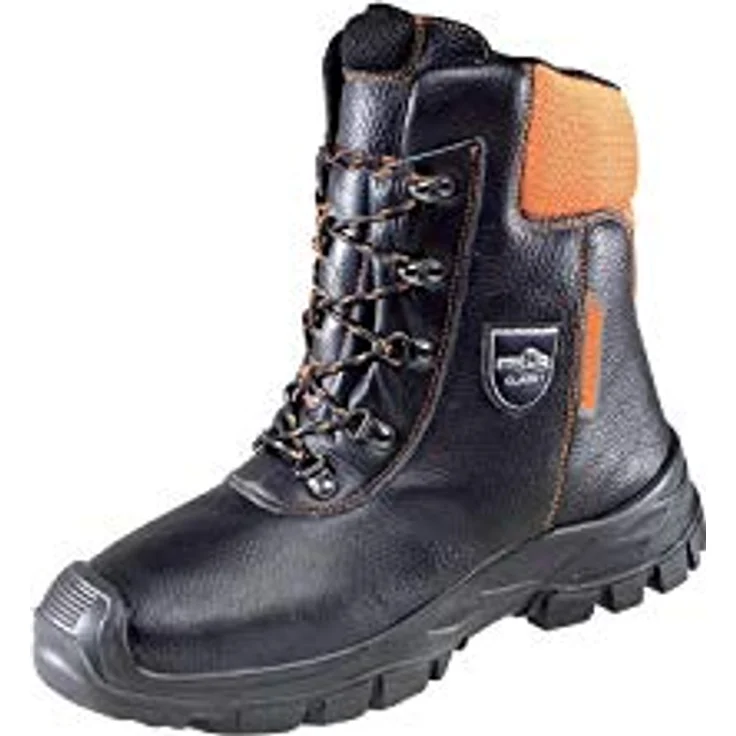 Lupriflex Arbeitsschuh Forststiefel Eco-Hunter Basic, S3, Größe 49, Schnittschutzklasse 1, braun – Bild 2