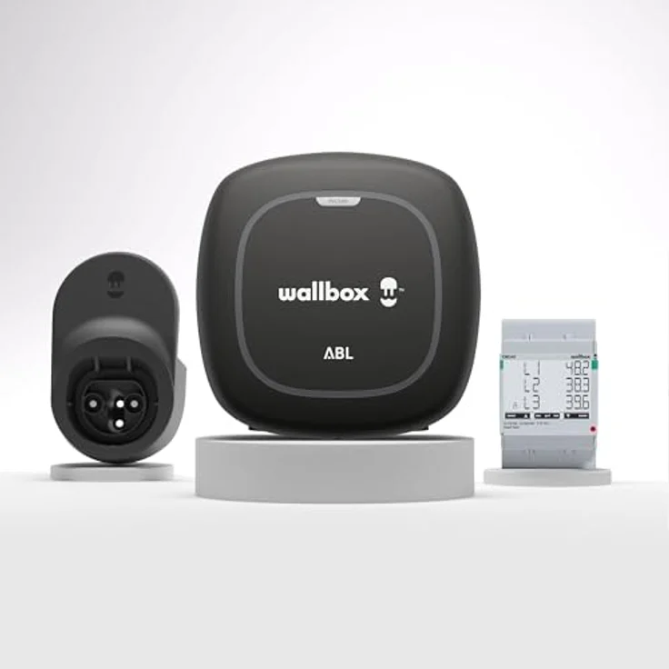 ABL Pulsar Wallbox, Elektroauto Ladestation (Typ 2, 22 kW, 32 A, fest verdrahtet) mit Energy Meter und App zur intelligenten Ladelösung – Bild 2