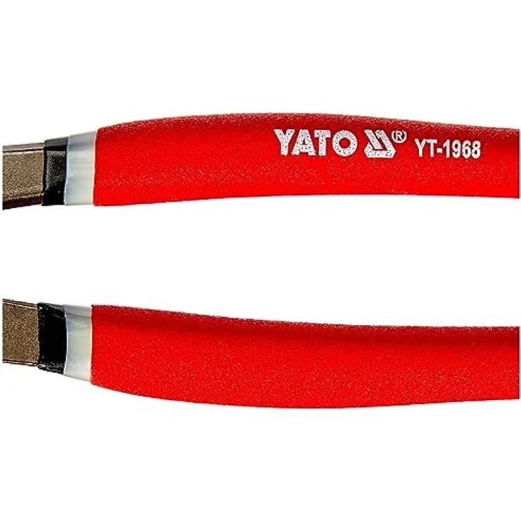 Yato Kabelschneidezange 10' 1968, Hochwertige Zange aus CrV 50-Stahl für präzises Schneiden von Aluminium- und Kupferdrähten bis 8 mm, rutschfeste Griffe – Bild 3