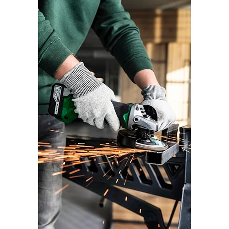 Hikoki G3613DF Solo, Akku Winkelschleifer 125 mm mit leistungsstarkem Motor und kompakt im Design – Bild 2