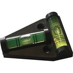 LISSEK Wasserwaage Kreuzwasserwaage Kreuzlibelle 2 Libellen vertikal horizontal