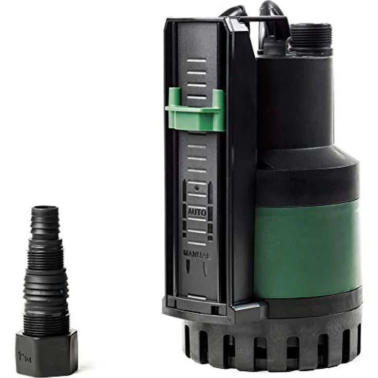 DAB Nova Up 600 M-AE Flachsauger-Tauchpumpe, 13900 L/Std., 770W, Korngröße 10 mm, Förderhöhe 9,8 m, mit Sensor – Bild 2