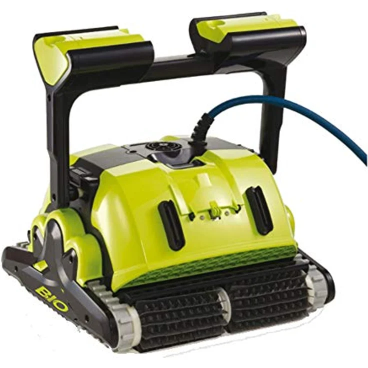 Dolphin DolphinS Cleaner Poolroboter Schwimmteichreiniger mit Active-Brushing, inkl. Fernbedienung und Caddy, für Naturpools bis 12 m Länge – Bild 2