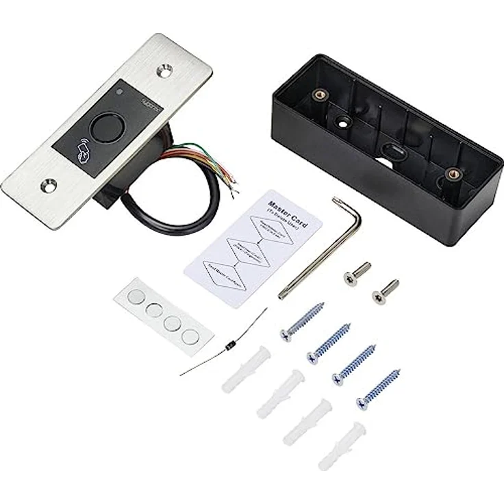 Sygonix SY-4760952 Fingerprint/RFID Zugangssystem Unterputz 12 V/DC, 18 V/DC IP66 – Bild 4