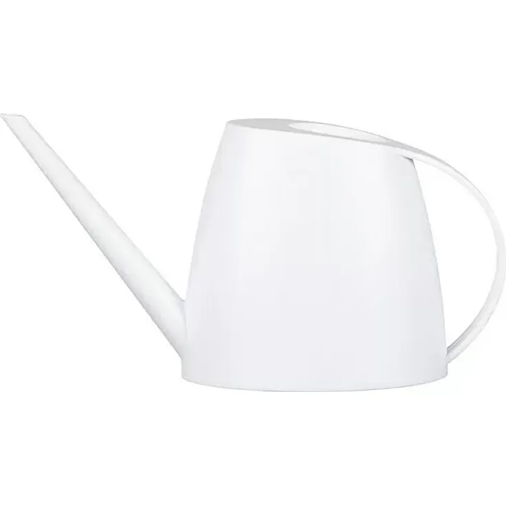Scheurich Gießkanne Lilly, Matt White, 1,5 l, ergonomischer Griff, tropfenfreies Gießen