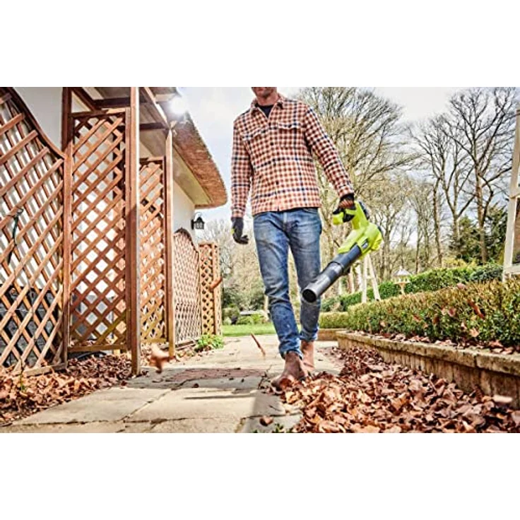 Ryobi Akku-Laubgebläse RY18BLA-140 Laubbläser, Gartengebläse mit leichtem Design, 18V inkl. 4Ah Akku - Preisvergleich – Bild 8