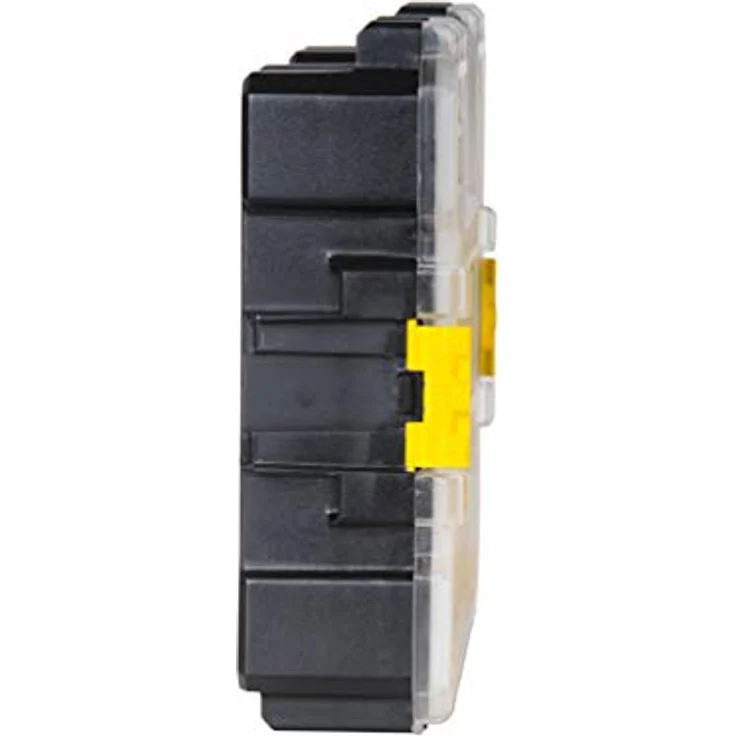 Stanley FatMax Profi-Organizer (44,6 x 11,6 x 35,7 cm, tiefe Fächer, stabiler Deckel, Metallverschlüsse, wasserdicht, herausnehmbare Boxen, extra Box für Kleinteile) 1-97-518 – Bild 11