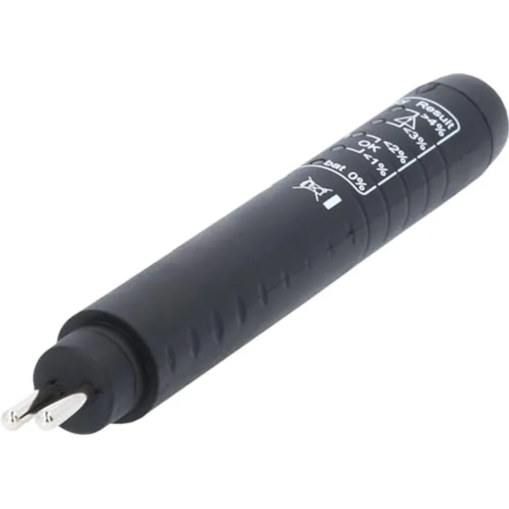 KSTOOLS Bremsflüssigkeitstester für DOT und ENV, handlicher Stift mit LED-Anzeige, spritzwassergeschützt und bruchfest, inkl. AAA Batterie