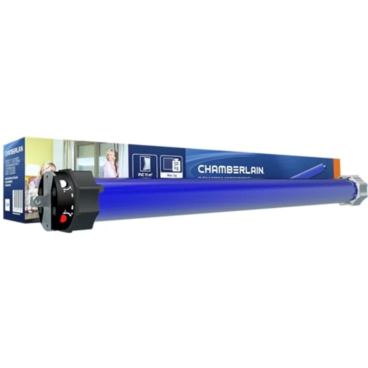 Chamberlain RPD25-10 Rohrmotor Ø 60mm, 50kg Tragkraft, 191W, 25 Nm für Rollläden – Bild 2