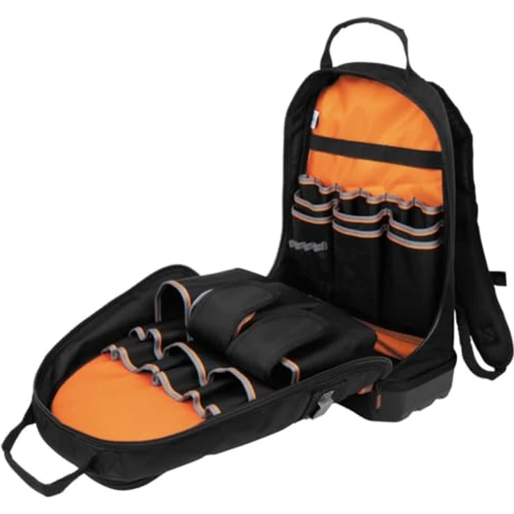 KLEIN TOOLS 55421BP-14 Werkzeugtasche, 39 Taschen und geformter Boden, Schwarz – Bild 8