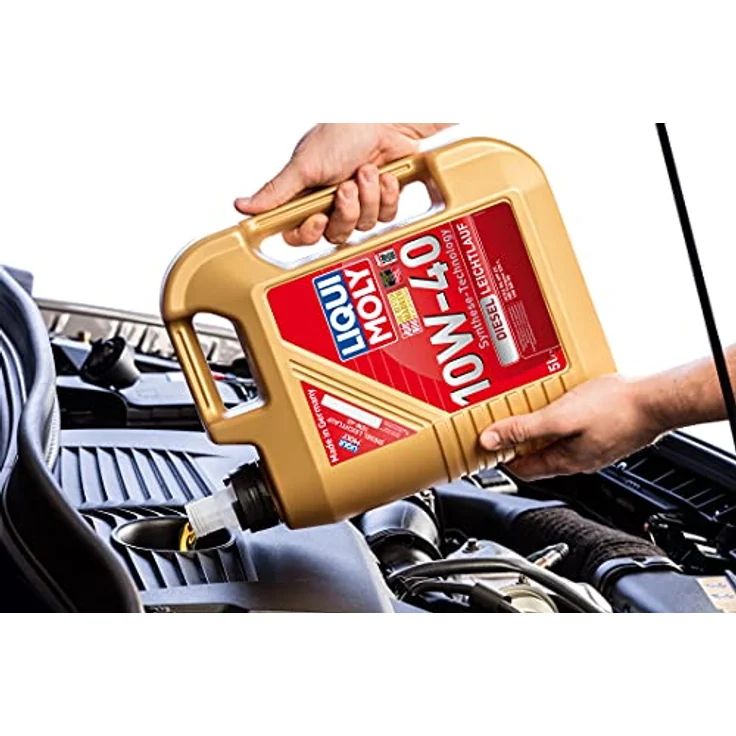 LIQUI MOLY Motoröl Diesel Leichtlauf 10W-40 1387 Motorenöl Motor Öl 5 Liter – Bild 2