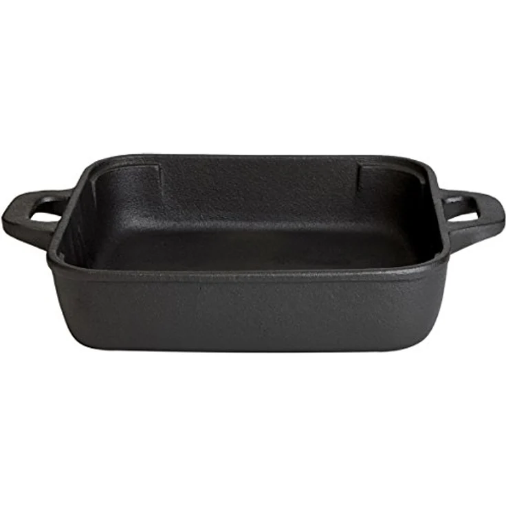 Hockerkocher-Set (klein) mit Gusseisenpfanne 26 x 26 cm - ohne Zündsicherung – Bild 3