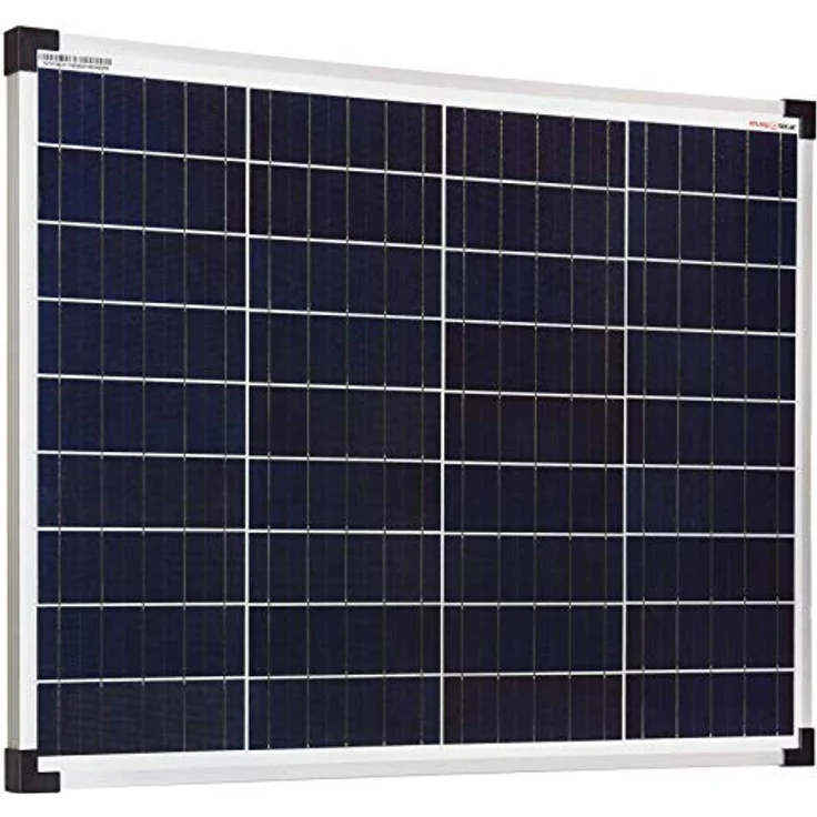 EnjoySolar Solarpanel Eco Line ES30P36, polykristallines Solarmodul 30W 12V mit 90cm Kabel und TÜV-Zertifizierung – Bild 2