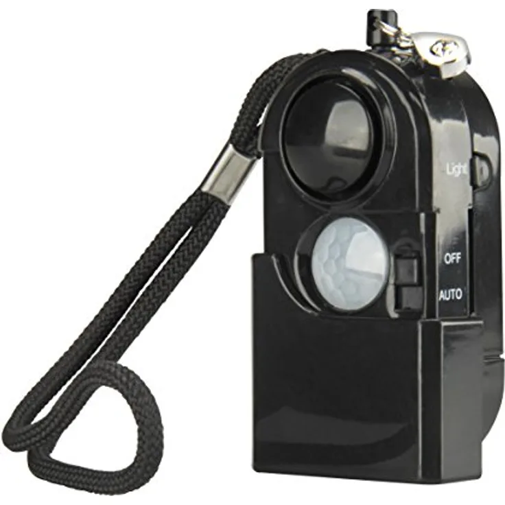 UNITEC Personenalarm mit Bewegungsmelder und Licht, 100dB