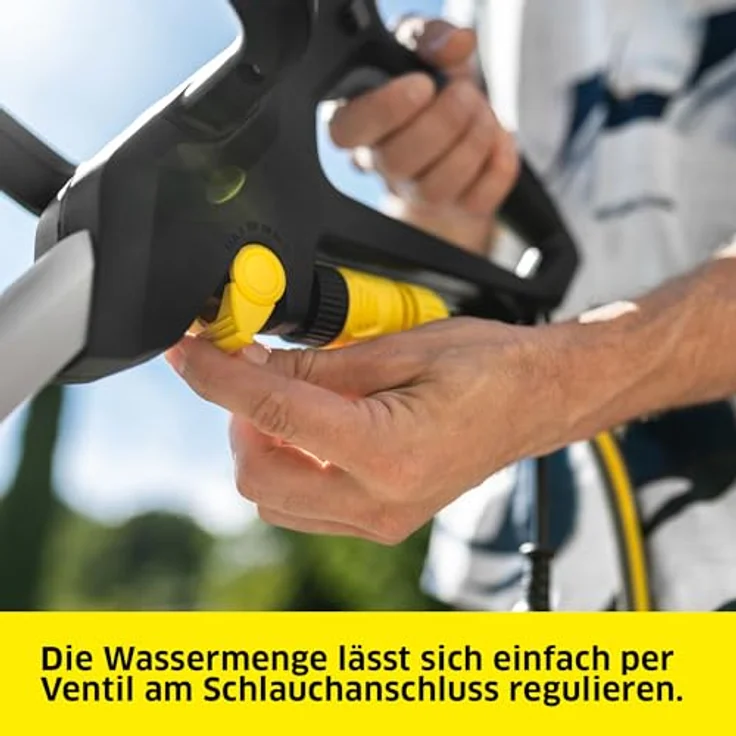 Kärcher Terrassenreiniger 'PCL 6', Hochdruckreiniger mit stufenlos verstellbarem Stiel und 4 rotierenden Bürstenwalzen – Bild 7