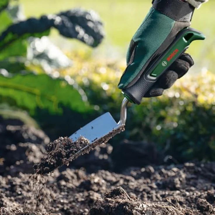 Bosch Garden Gartenschaufel / Blumenkelle, robust, Edelstahl, Softgrip, ergonomisch – Bild 3