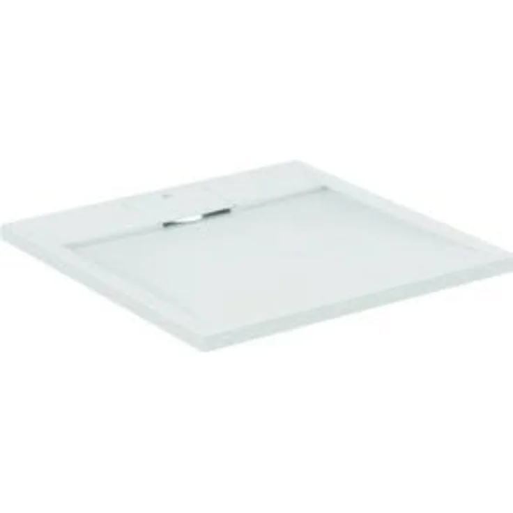 Ideal Standard, Duschwanne, Ultra Flat S i.life Quadrat-Brausewanne, 700x700x30mm, Carraraweiß