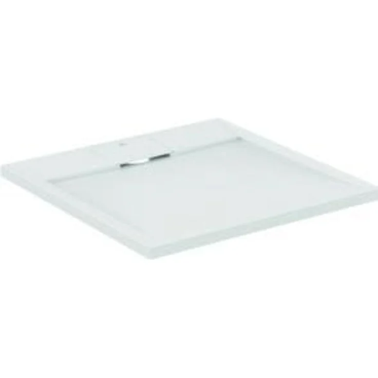 Ideal Standard, Duschwanne, Ultra Flat S i.life Quadrat-Brausewanne, 700x700x30mm, Carraraweiß