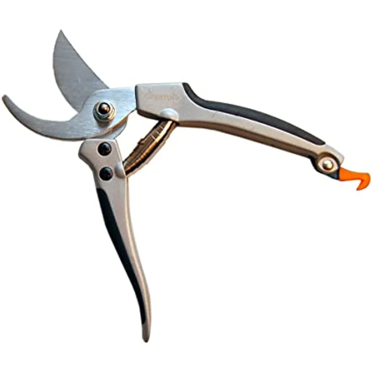 Green>it® Gartenschere mit gebogener Schneide - Aluminium