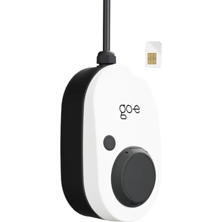 Go-E Elektroauto Ladestation Charger Gemini fix 2.0 GSM 11 kW (Typ 2, 11 kW) - Smartes Laden über Mobilfunk und WLAN, Ladeleistung: 11 kW, 3-phasig, Autorisierung: RFID, WLAN, Modbus TCP, Mobilfunk, Vorbereitet für PV-Überschussladen und Verwendung stündlich dynamische – Bild 2