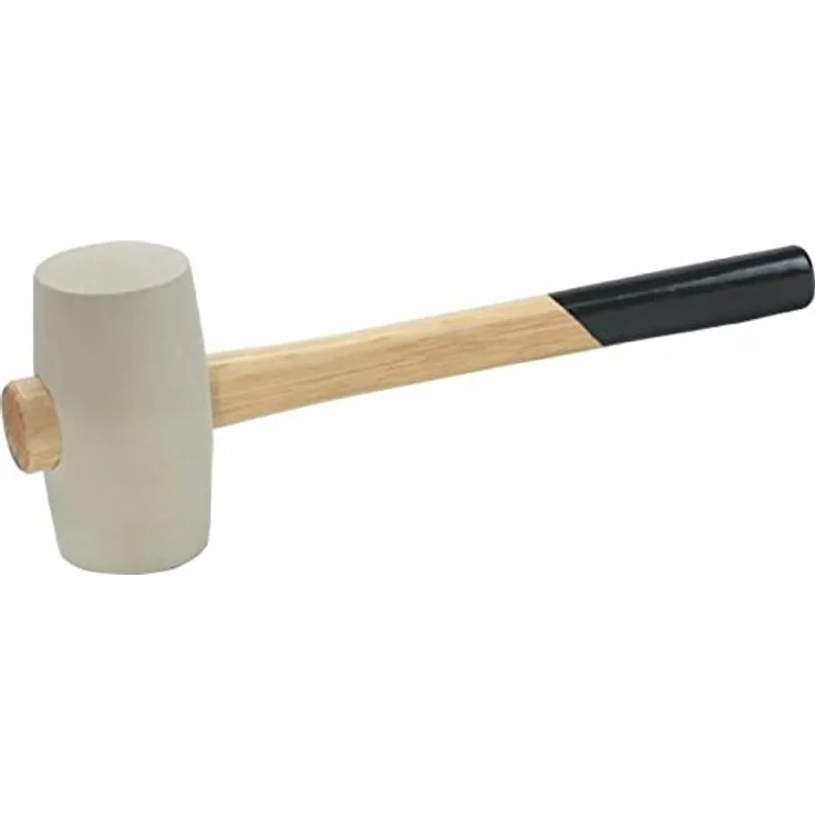 Triuso Gummihammer weiß 85 mm Größe 4 Schonhammer Pflastererhammer Hammer