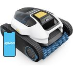 Mammotion Spino E1, Kabelloser Poolroboter mit 6000 mAh Akku, 210 Min Laufzeit, App-Steuerung, SmartArc Routenplanung für Boden, Wand und Wasserlinie, geeignet für Pools bis 150 m²