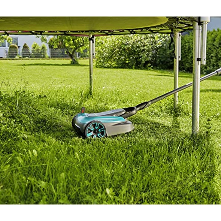GARDENA Akku-Rasenmäher HandyMower Li-18-22 Ready-To-Use Set: Handrasenmäher, mit 22 cm Schnittbreite für bis zu 50 qm Rasenfläche, Schnitthöhe 30-50 mm, Mulchfunktion, inkl. 18 V Akku (5023-20) – Bild 7