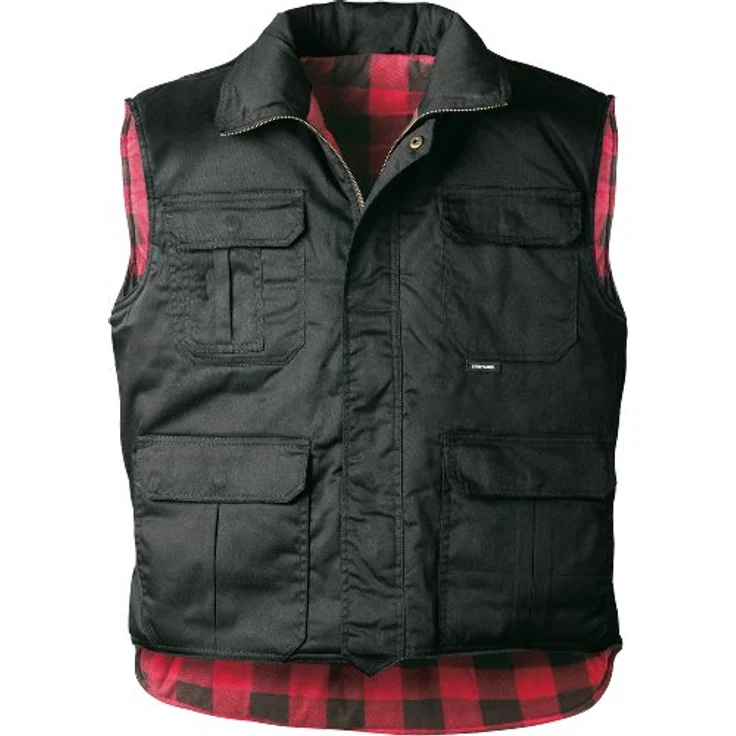 Truckerweste Handeloh Gr.XL 58/60 schwarz CRAFTLAND – Bild 2